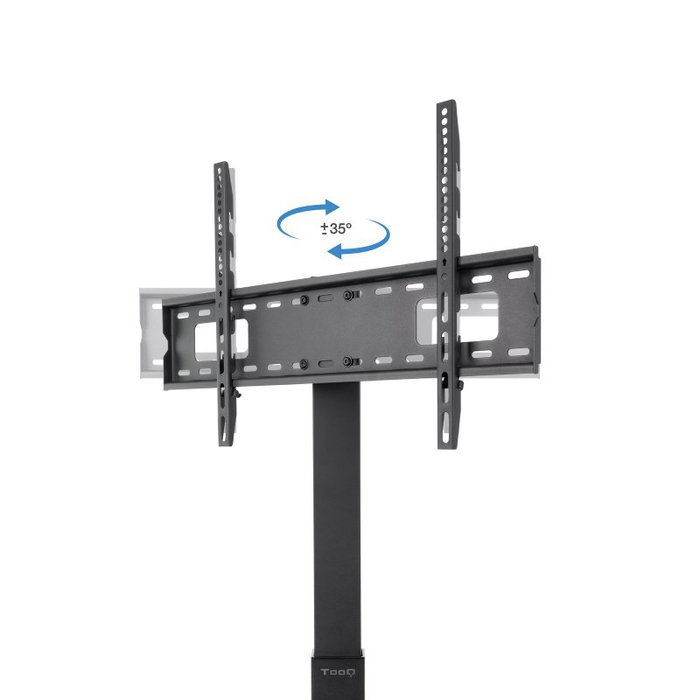 TooQ Soporte FS2285M-B de Suelo para TV 37-70" hasta 40 kg con Inclinación ±35° y Gestor Cables - Negro